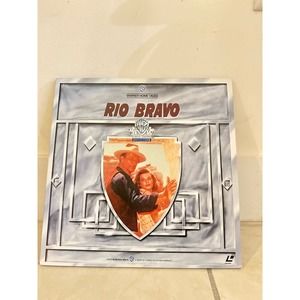 Rio Bravo laserdisc Japanese version John Wayne Dean‎ Martin
